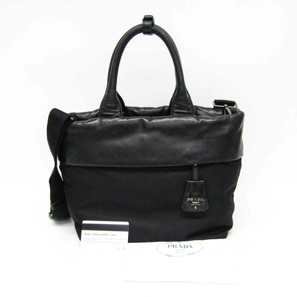 PRADA Black Leather Shoulder Bag - Picture 13 of 13